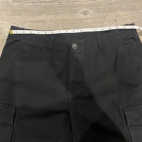 Tommy Hilfiger Black Cargo Pants Custom Fit Size 34 - Picture 8 of 10